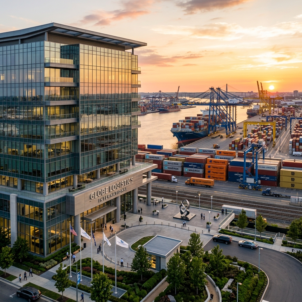 Parcific Forge logistics headquarters and cargo operations